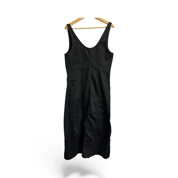 Women's Denim Tailored Corset
Midi Dress - Picture 3 of 8